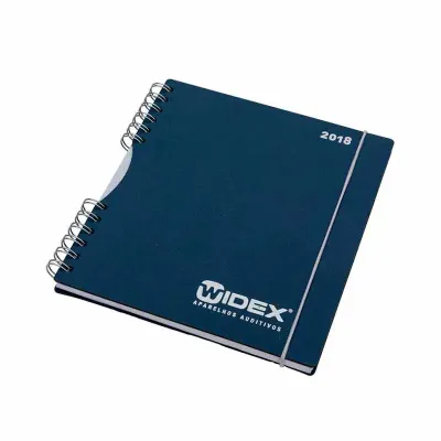 Caderno quadrado capa cartão