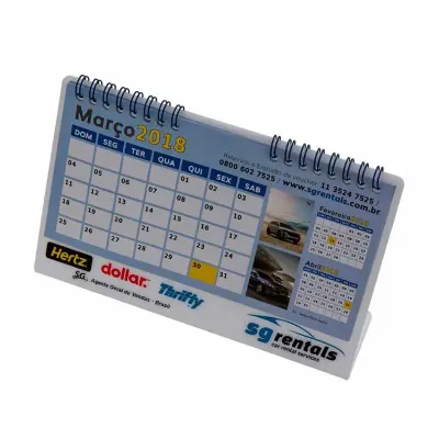 Calendário Base Acrílico