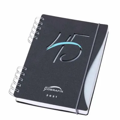 Agenda semanal capa cartão