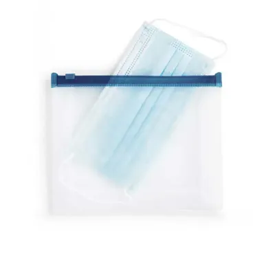 Bolsa de higiene pessoal azul