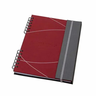Caderno grande com embalagem individual