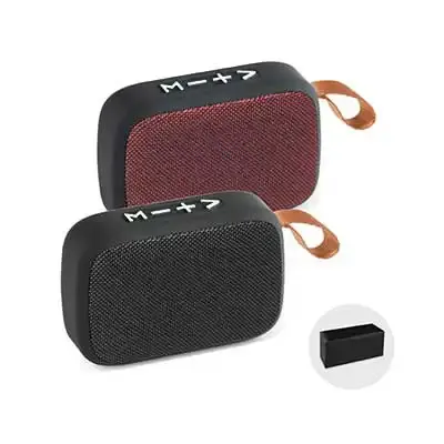 Caixa de som transmissão via bluetooth com microfone que atende chamadas