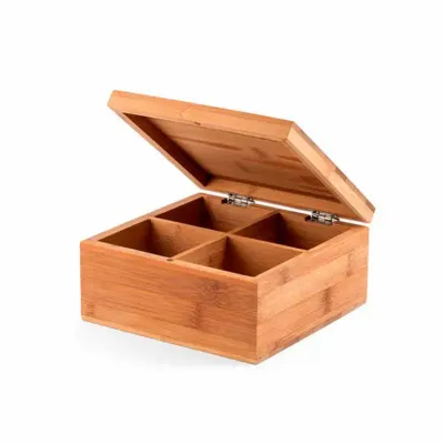 Caixa de Chás e Especiarias - aberta