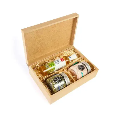 Kit Gourmet para preparo de Saladas com Azeite Extra Virgem e Temperos