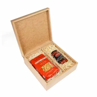 Kit gourmet com massa especial italiana e molho italiano