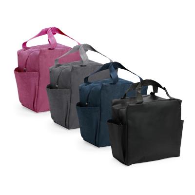 Bolsa térmica em Oxford Resistente à água Fechamento em zíper Capacidade 9 Litros Tamanho: 24 x 2...