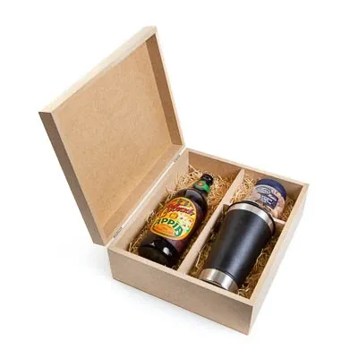 Kit cerveja com copo térmico e aperitivo