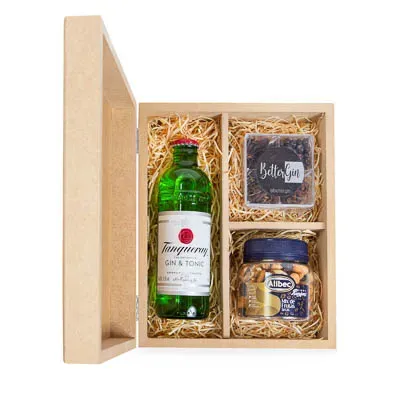Kit gin com especiarias e aperitivo