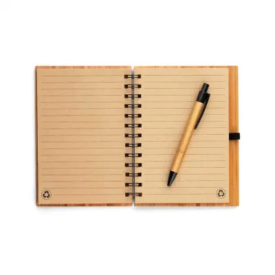 Kit caderno e caneta personalizado