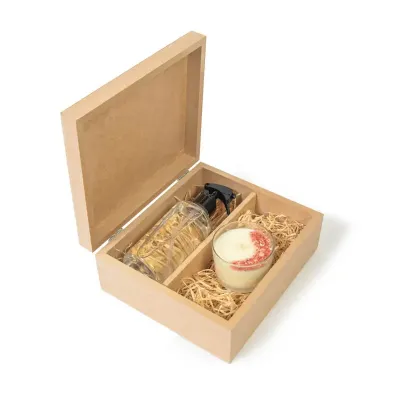 Kit Home Spray e Vela em caixa