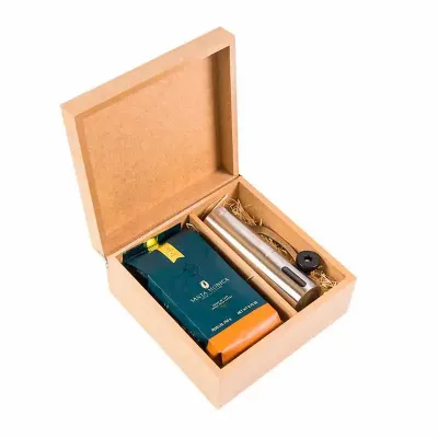 Kit café com moedor personalizado