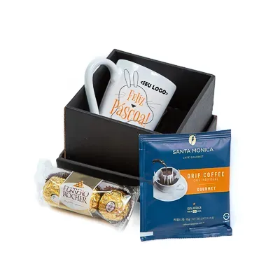 Kit páscoa café e chocolate