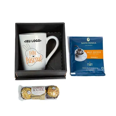 Kit páscoa caneca personalizada
