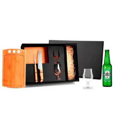 Kit Churrasco Personalizado em caixa