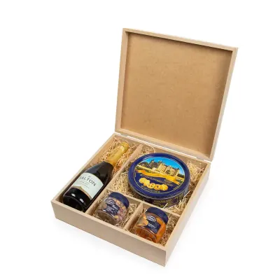 Kit espumante com aperitivos