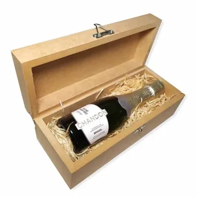 Kit espumante personalizado em caixa