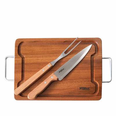 Kit churrasco com tábua