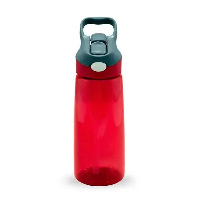 Squeeze 650ml Plástico Vermelho