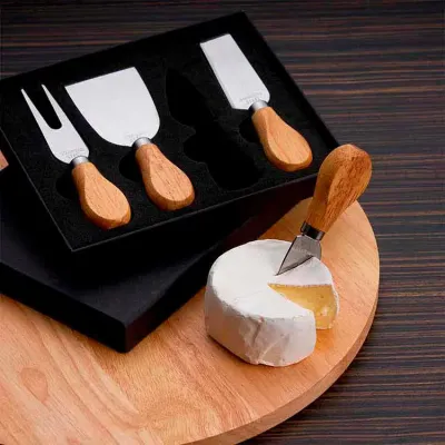 Kit queijo 4 peças - demonstração