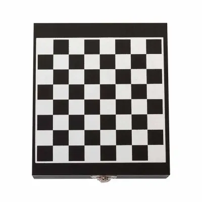 Kit Vinho em estojo tabuleiro de xadrez