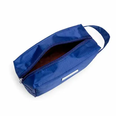 Necessaire de PVC com plaquinha