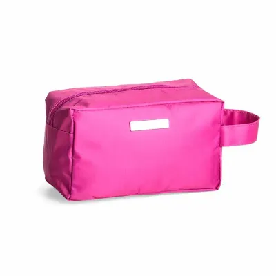 Necessaire de PVC com plaquinha