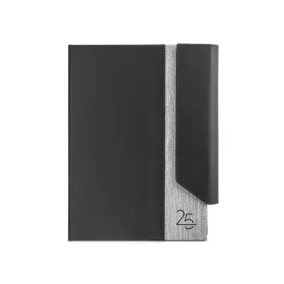 genda A5 em PU reciclado e 300D rPET