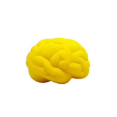 Cérebro Anti Stress amarelo