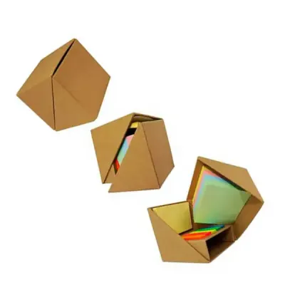 Bloco de anotações ecológico formato cubo