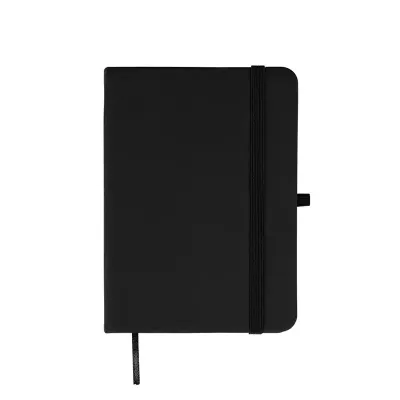 Caderneta Emborrachada 12514N preta