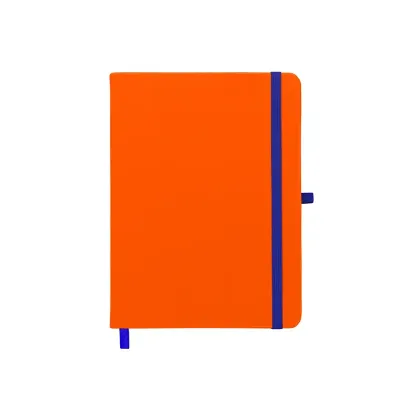  Caderneta Emborrachada laranja