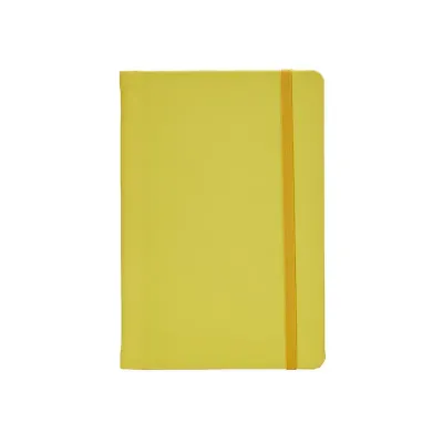 Caderneta Emborrachada Amarela