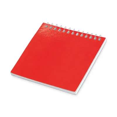 Caderno para colorir vermelho