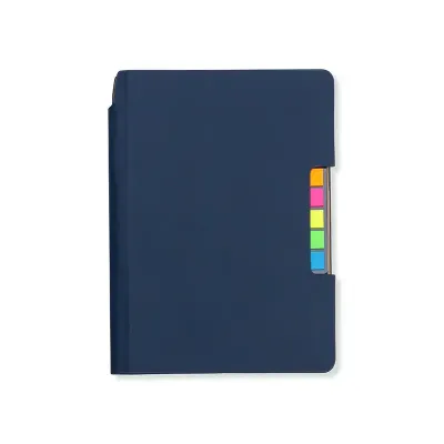 Caderno com capa azul