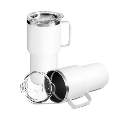 Caneca térmica em aço inox com parede dupla