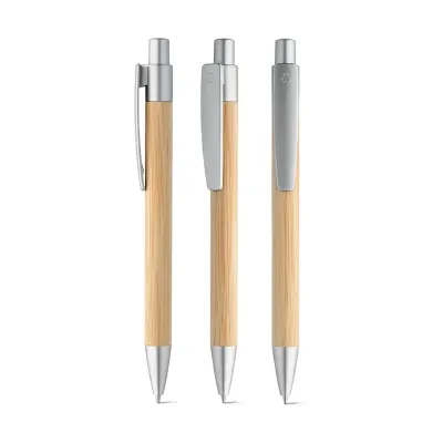 Esferográfica em bambu