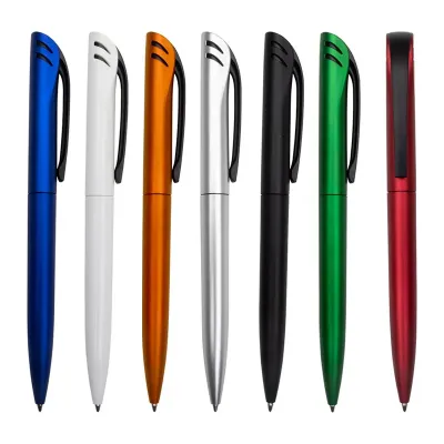 Caneta Plástica 1.0mm: várias cores