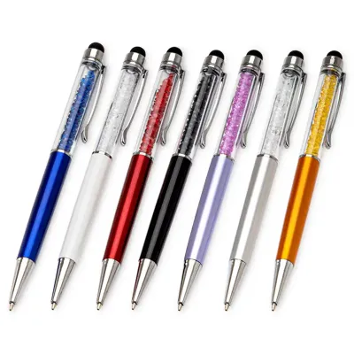 Canetas touch cristal