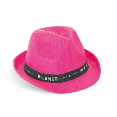 Chapéu em PP rosa