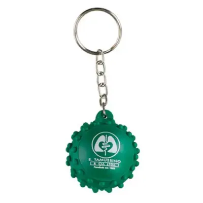 Chaveiro Bolinha Vinil Cravinho verde