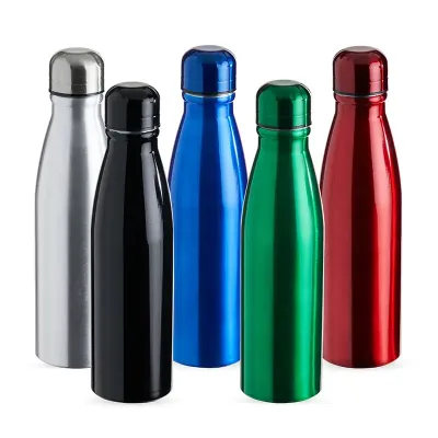 Garrafa 630ml de alumínio: várias cores