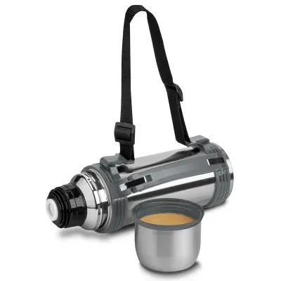 Garrafa térmica aço inox