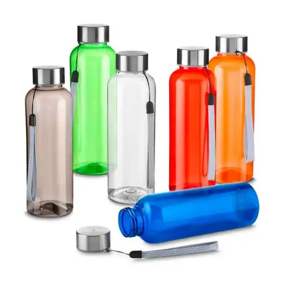 Garrafa plástica 500 ml - cores