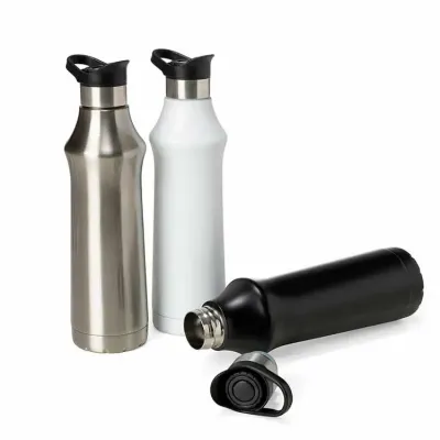 Garrafa térmica 500ml em inox - cores