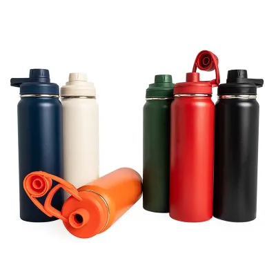 Garrafa térmica de 850 ml - opções de cores