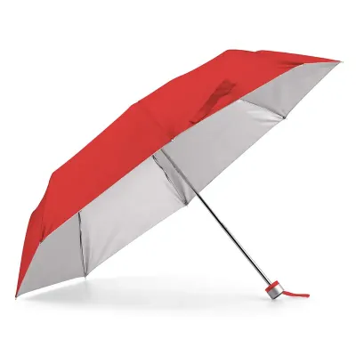 Guarda-chuva promo dobrável vermelho