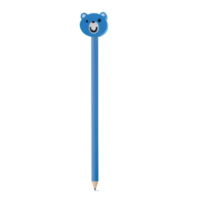 Lápis apontado azul