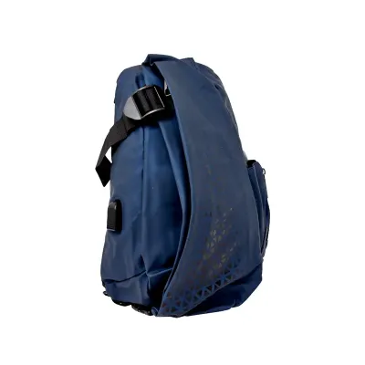 Mochila de Ombro USB Azul