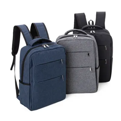 Mochila para Notebook em tecido poliéster: 3 cores