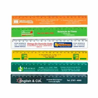 Régua Plástica 20cm
